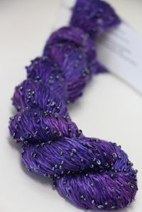 artyarns beaded silk with sequins light