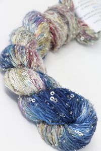 artyarns beaded silk with sequins light