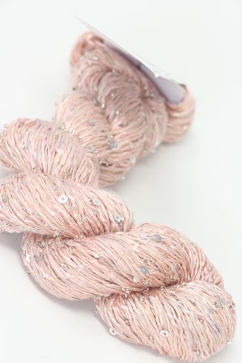 Artyarns BEADED SILK AND SEQUINS LIGHT | CC8 Pink Steel (Silver)