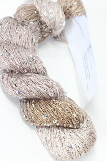 Artyarns BEADED SILK AND SEQUINS LIGHT | H38 Fleur (Silver)