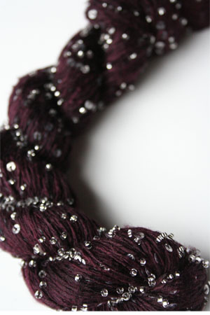 beaded silk with sequins light