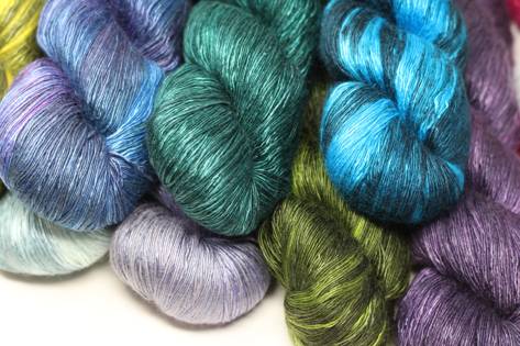 Artyarns Ensemble Light: Cashmere and Silk Handpainted Yarn at Fabulous Yarn