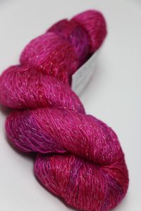 Artyarns Ensemble Glitter Light H1 Cherry Pop Silver