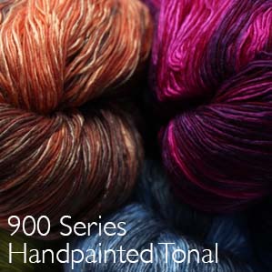 Artyarns Ensemble Glitter Light 900 Series tonal handpaints