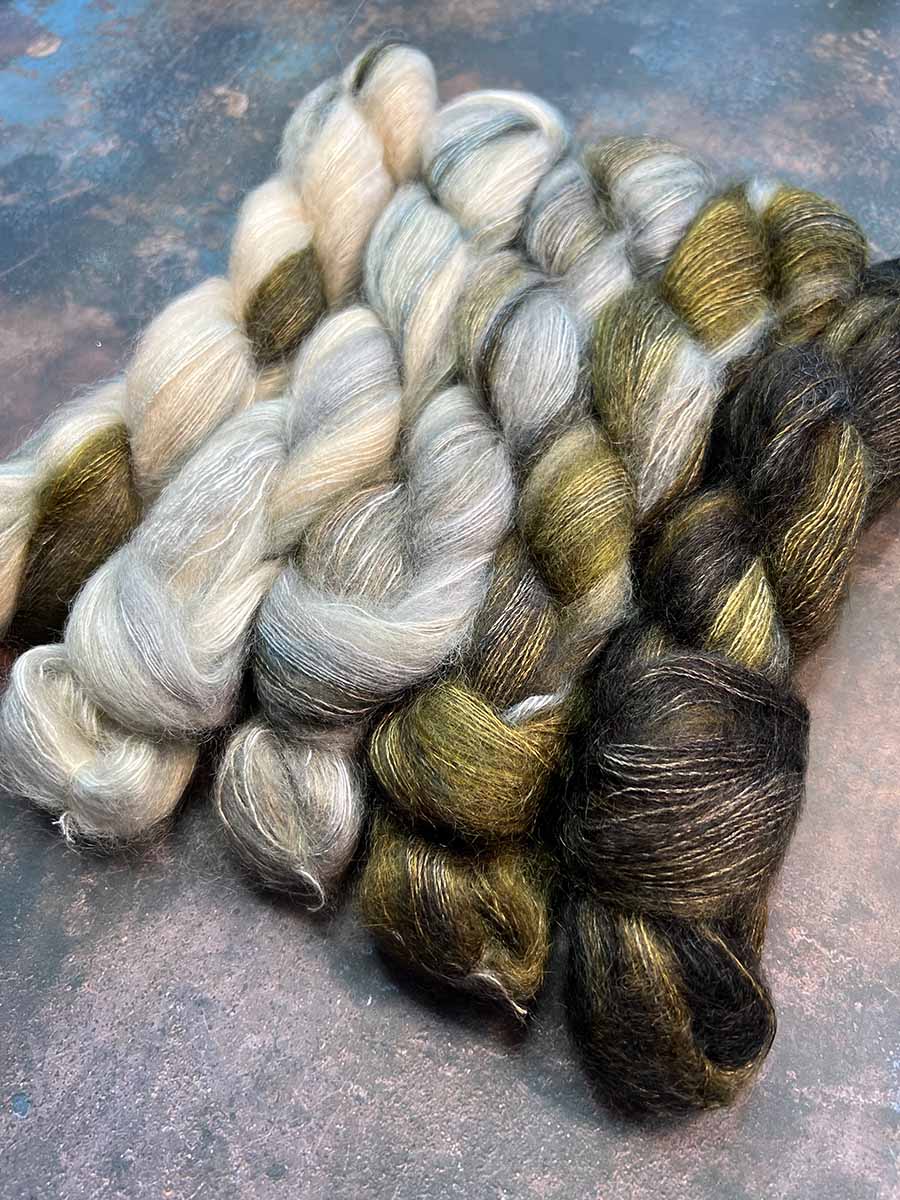 Artyarns Wyeth (7506) Silk Mohair Fade Kit at Fabulous Yarn