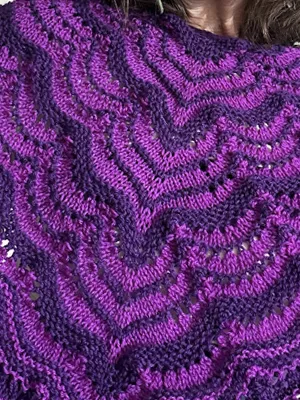 Artyarns Taj Triangle KAL Shawl