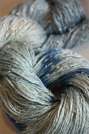 514 Silver Beaded Silk Light from Artyarns