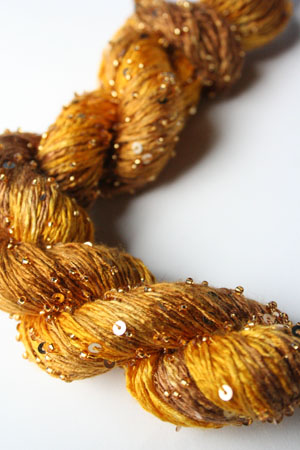 Artyarns BEADED SILK AND SEQUINS LIGHT | H8 Gold
