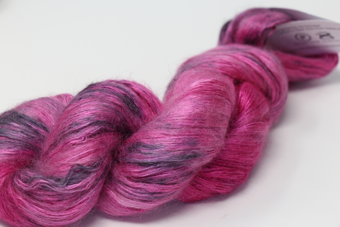 Artyarns Silk Rhapsody LIght Yarn 604 Cherry Splatter