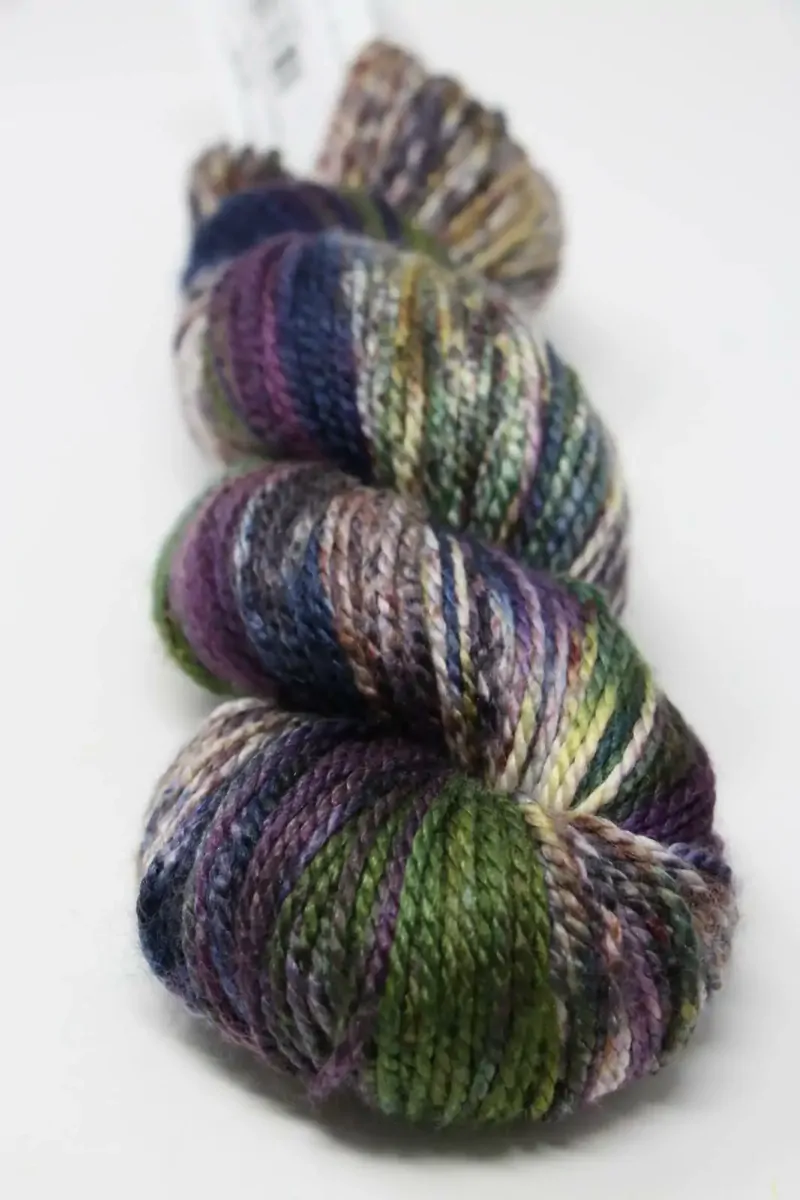 Artyarns Silky Twist Merino Silk in Blueberry Scramble (608) at