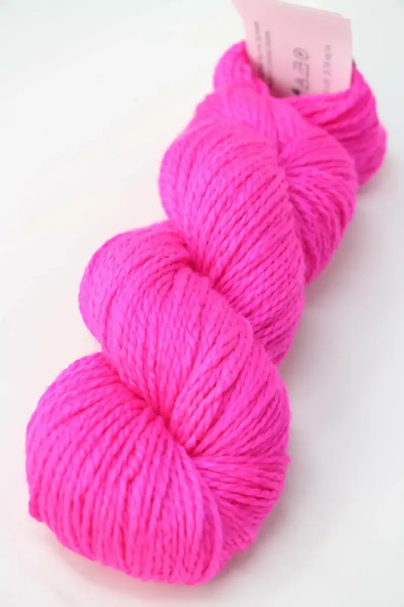 Baby Pink Yarn Lavender Yarn Handspun Yarn Worsted Weight 