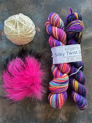 Artyarns Silky Twist Duo Kit: Carmel Lights