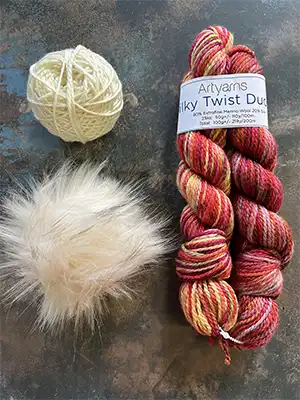 Artyarns Silky Twist Duo Kit: Scarlet Garden