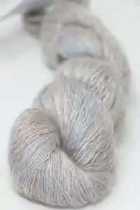 ARTYARNS SILK MOHAIR GLITTER H20 SILVER