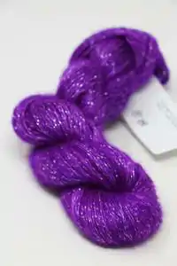 ARTYARNS SILK MOHAIR GLITTER Neon Violet (N18A) Silver