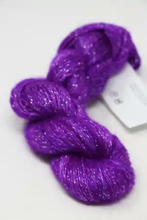 ARTYARNS SILK MOHAIR YARN in Neon Violet (N18A) Silver