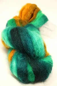 ARTYARNS SILK MOHAIR FINGERING OMBRE Everglades (7H49)
