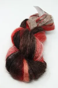 ARTYARNS SILK MOHAIR FINGERING OMBRE Chocolate Orange (7141)
