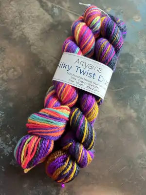 ARTYARNS Silky Twist DUOS Carmel Lights