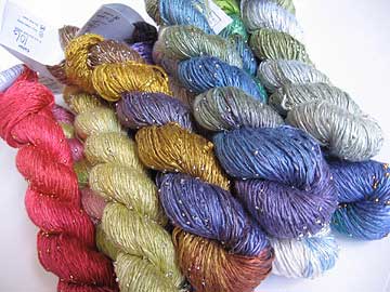 Artyarns Beaded Silk yarn | Silk yarn with beads