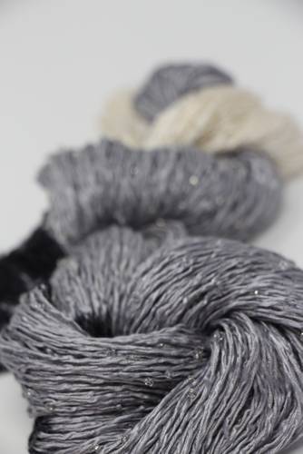 Artyarns Beaded Silk | 117S Black And White