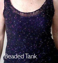 beaded tank pattern