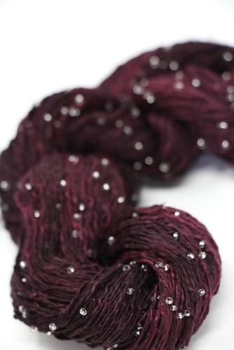 Artyarns Beaded Silk | H11S Black Cherry - Silver