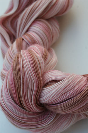 Artyarns Cashmere Lace in 130 Pink Chocolate