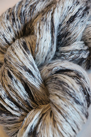 Artyarns Cashmere Glitter | 601 Pinto with Silver