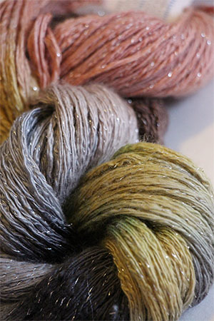 Artyarns Cashmere Glitter | 1020 Garden with Silver (1020S)