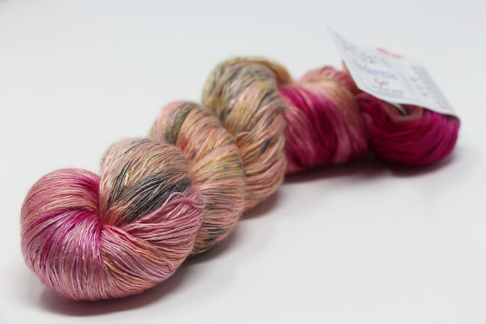 artyarns ensemble light | 606 Peach Floral

