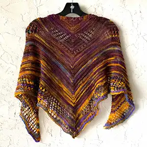 Artyarns Inspiration Club - Badlands Shawl