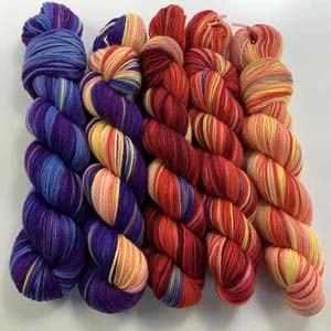 ARTYARNS Golden Hour Merino Cloud 5 skein Fade Kit