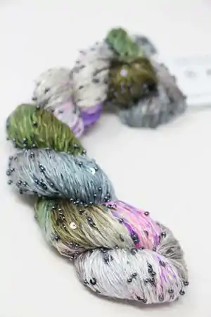 ARTYARNS Iceland Flowers Beaded Silk Sequins (Gunmetal)