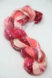Artyarns Inspiration Club - SEPT 2025 Beaded Mohair Sequins Sequins (SILVER)