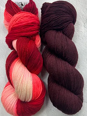 Ixora Merino Cloud w/ 256 Cabernet