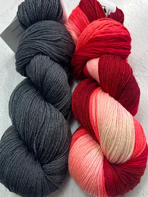 Ixora Merino Cloud w/ 377 Deep Gray