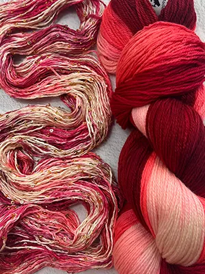 Ixora Merino Cloud + Beaded Silk Sequins (Gold)