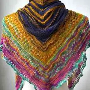 Artyarns Inspiration Club - Joshua Palm Shawl