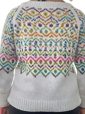 Sweater - Joshua Palm/white