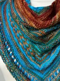 Artyarns Inspiration Club - Moraine Lake Shawl