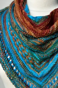 Artyarns Inspiration Club - Moraine Lake Shawl