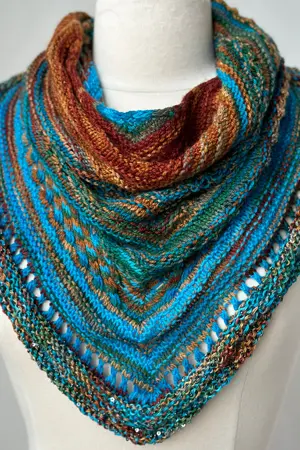 Artyarns Inspiration Club - Moraine Lake Shawl