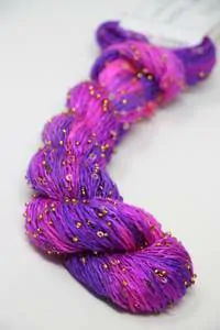 Artyarns Inspiration Club - JULY 2025 Beaded Silk Sequins Light Gold