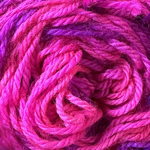 ARTYARNS Purple Sunset Cowl Detail