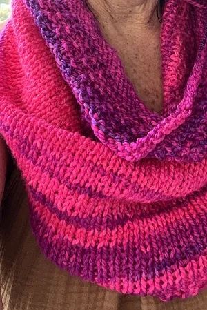 ARTYARNS Purple Sunset Cowl