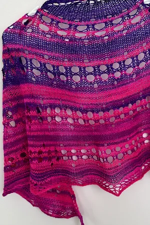 ARTYARNS Purple Sunset Shawl