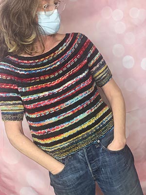 ARTYARNS KIT - Rainbow Mountain Tee