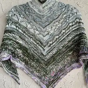 Artyarns Inspiration Club - Iceland Flowers Shawl