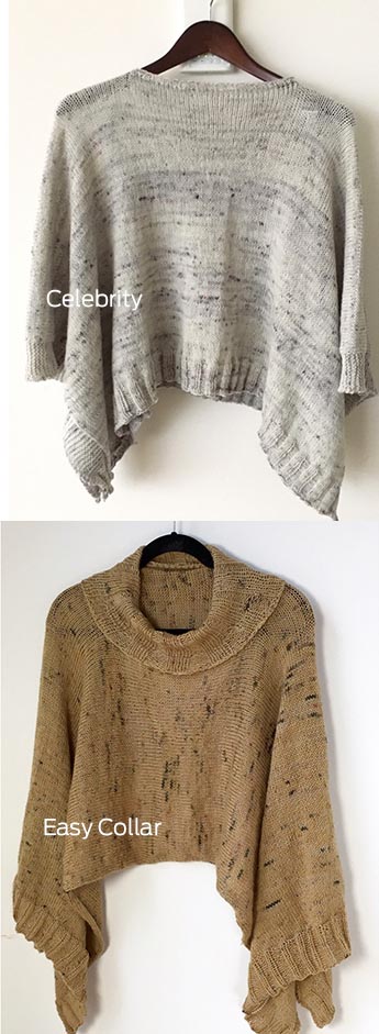Artyarns Kits | Poncho Combo featuring the Celebrity & The Easy Collar Poncho